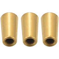 [VJH Store] Exclusive3Pcs Guitar Switch Tip, 3 Way Toggle Switch Knob Tip Cap Copper For Lp Electric