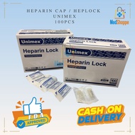 UNIMEX HEPARIN LOCK/HEPLOCK (100pcs)