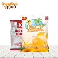 InJoy Orange Concentrated Juice Palamig Powder 120g w/ Intense Sugar Tabletop Sweetener 200g