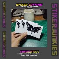 OWL LOGO STICKER 3 CUTTING STICKER