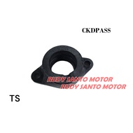 SUZUKI TS Rubber Manifold - Manifold Manifold Maniful Intake Intek Insulator TS 125 CKD BRAND