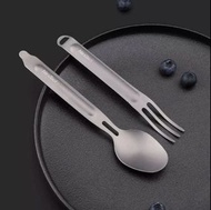 Nextool 二合一餐具組 鈦叉匙