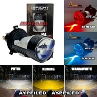 CAHAYA Mini Biled H4 IBRIGHT ZE 0 Headlight 3 Colors Bluelens Plus Demon H4 Headlight 3 Colors Motor