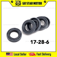 17*28*6 Oil Seal Front Sprocket Depan SUZUKI RC80 RG RGS RGSPORT RG110 / Y125Z Y125 125Z STARTER SHA