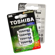 TOSHIBA東芝4號低自放電鎳氫充電電池950mAh(4顆入)送電池盒
