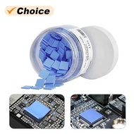 A 100Pcs 3 Thermal Insulating Silicone Sheet High Temperature Motoard CPU IC GPU Repair