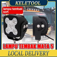 lampu tembak mata 16 lampu pariasi mobil 24v lampu dotrex 50 watt lampu mata 5 dotrex 24 volt truck