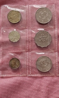 1997年香港紀念幣六枚
