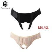[Serenable] Inguinal Hernia Belt Removable Pressure Pads for Men and Women Hernia Truss