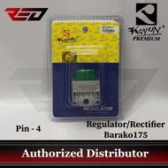 Regulator / Rectifier Kryon Barako175 / CB110 / CB125 / CT100 / GD110 / Lifan125 / Lifan150 / Rouser