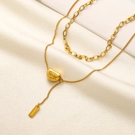 Chanel Necklace Gold Fashion Jewelry