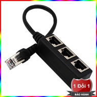 Dây cáp chia cổng mạng Lan Rj45 1 Đầu Đực Sang 3 Đầu Cái - Dây chia cổng mạng RJ45 1 ra 3 - RJ45 Cab