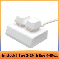 2 Keys Macro Programming Keyboard RGB Mini Keyboard Gaming Drawing Red Switch Custom Keyboard OSU Ga