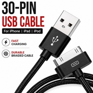 USB Cable For IPhone 4 S 4s 3GS IPad 2 3 IPod Nano Touch Fast Charging 30 Pin Original Charge Adapte