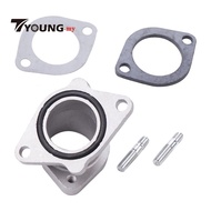 [ Carburetor Intake Manifold Interface Aluminum for CG200 Direct Replace