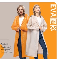 Adult Raincoat Long Thickened Hooded Fashion Poncho Men Women Hiking Outdoor Waterproof