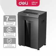 Deli Paper Shredder ET097 Cutter Machine Shredded Mesin Kertas Hancur (1 Year Warranty) - 30L