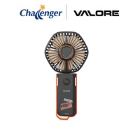 Valore LA38 Foldable Mini Fan (Grey/White)