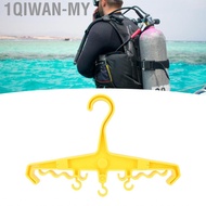 1qiwan-my BC Hanger  BCD Portable Durable for Travel (Yellow)
