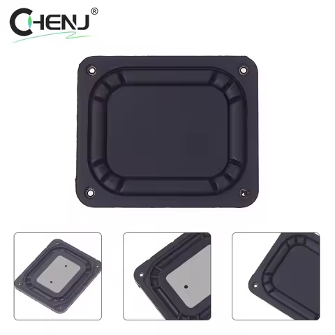 1 Pcs Rectangular Bass Assist Woofer Speaker Passive Radiator Bass Vibrating Speaker Diaphragm Bass