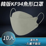 「限時8折」韓版 KN95口罩 成人口罩 魚嘴型 口罩 白色  魚型口罩 柳葉型 KF94 魚形口罩 立體口罩