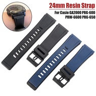 for CASIO GA-2000 GA2000 GA-2200 PRG-600 prg-650 PRW-6600 Resin watchband soft watch strap Bracelet 