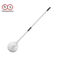 9 Inch Stainless Steel Pizza Turning Peel 56 Inch Overall Long Pizza Shovel Pizza Oven Shovel