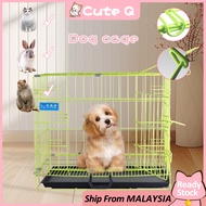 Dog Cage Small Medium Dog Cage Indoor Pet Dog Cage with Skylight Folding Puppy Cage Bold Pet Cage Heav Sangkar Anjing 狗笼