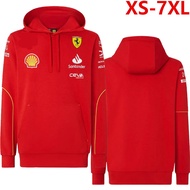 2026 New F1 Unisex Long Sleeve Coat&Jacket +  F1 Ferrari Racing Team Hoodie