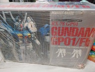 Bandai PG RX-78 GP01/Fb 初版連贈品 高達模型