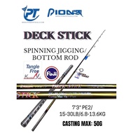 PIONEER DECK STICK JIGGING/BOTTOM SPINNING ROD