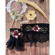 Cuff Hand/manual embroidery Hand socks