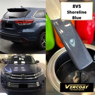 TOYOTA 8V5 SHORELINE BLUE Cat Kereta Aikka 2K Paint / Cat Bancuh Kereta Original Toyota Color/ DIY T