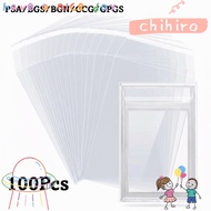 CHIHIRO 100 Sheets PSA BGS Card Brick Film, Waterproof Durable PSA BGS Slab Sleeve,  Strong Transpar