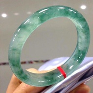 325Send Certificate Ice Jade Bangle Women Fine Jewelry Gifts Genuine Natural Burmese Jadeite Real Ja