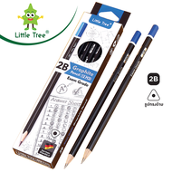Little Tree ดินสอแรเงา 2B (PENCIL) แพ็ค 1 โหล