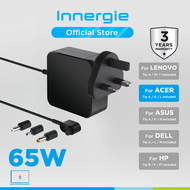 Innergie T6 65W Universal Laptop Charger Power Adapter 65W - Compatible with Acer/MSI/ASUS/Lenovo/H