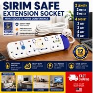 𝐆𝐋𝐎𝐁𝐀𝐋 𝐏𝐑𝐎 Extension Wayar Soket Plug Socket Trailing Socket Plug Extension SIRIM Approved Pemyambun