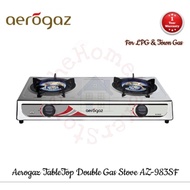 Aerogaz Tabletop Double Gas Stove AZ-983SF