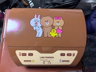 全新！Line friends 家用窩夫 燒烤爐