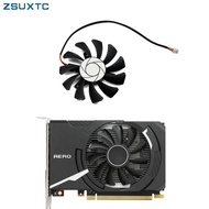 75MM 2Pin HA8010H12F-Z GTX 1030 Fan For MSI Geforce GTX 750Ti 750 N740 GTX730 GTX740 R7 250 Graphic 
