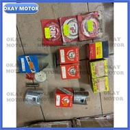 KR150 / KR 150 TOP PISTON RING FULL SET ( 15 MM  PIN )Japan & Original kawasaki