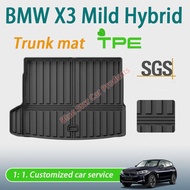 BMW X3 2025 Car trunk cushion, full TPE backrest cushion, environmentally friendly TPE waterproof