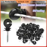 Outdoor Thread Hook Fence Insulator Electric Fence Screw-In Fence Offset Hook Screw Nut For Farm