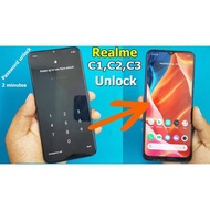 Realme c3 Remove Pattern/Pin/FRP UnLock One Click Clear 100%