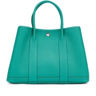Hermès Vert Verone Negonda Garden Party 30 TPM Palladium Hardware, 2020