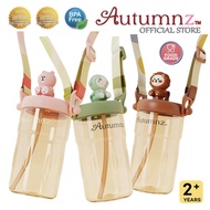 Autumnz PPSU Water Bottle with Straw & Strap (570ml)