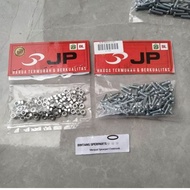 (CONTENTS OF 100) UK BOLT AND NUTS 3X10MM UK TRANSISTOR BOLT 3X10MM BOLT 3X10MM