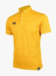 💥ของแท้ส่งไว💥💥 เสื้อโปโลวาริกซ์WA-3315 (PLAN15) สีเหลืองทอง  เสื้อคอปกชายสีเหลือง เสื้อกีฬาสีเหลือง