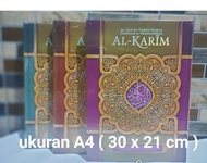 Al quran Al karim terjemah dan translite ukuran A4-Al quran terjemah Al karim